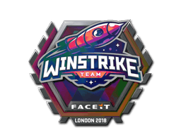 Sticker | Winstrike Team (Holo) | London 2018