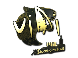 Sticker | VINI (Gold) | Stockholm 2021