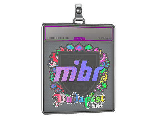 Sticker Slab | MIBR (Holo) | Budapest 2025