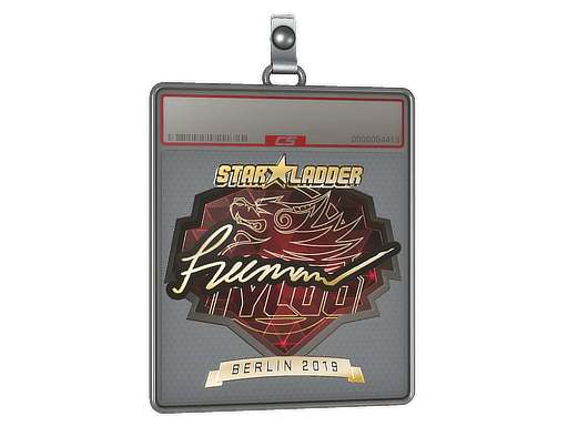 Sticker Slab | Freeman (Gold) | Berlin 2019