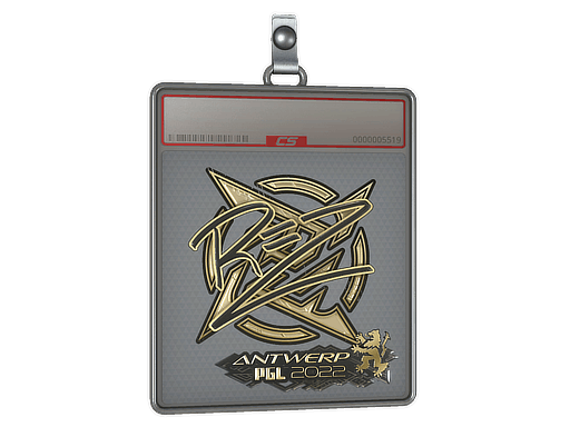 Sticker Slab | REZ (Gold) | Antwerp 2022