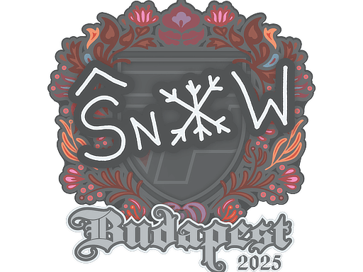 Sticker | snow | Budapest 2025