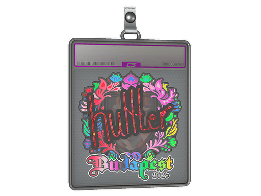 Sticker Slab | huNter- (Holo) | Budapest 2025