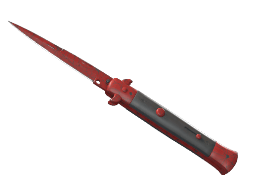 ★ Stiletto Knife | Crimson Web - Field-Tested