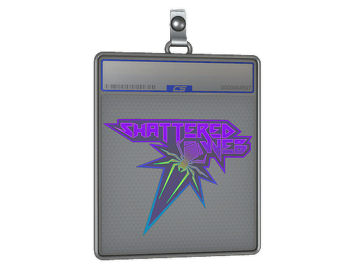 Sticker Slab | Shattered Web