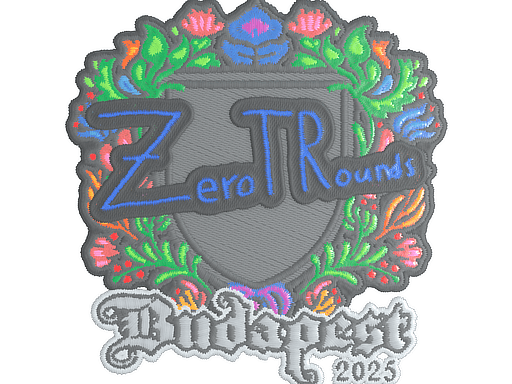 Sticker | ztr (Embroidered) | Budapest 2025