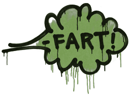 Sealed Graffiti | Fart