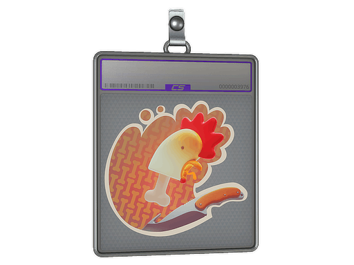 Sticker Slab | Bonehead (Holo)