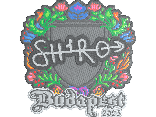 Sticker | sh1ro (Embroidered) | Budapest 2025