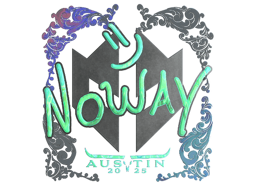 Sticker | noway (Holo) | Austin 2025