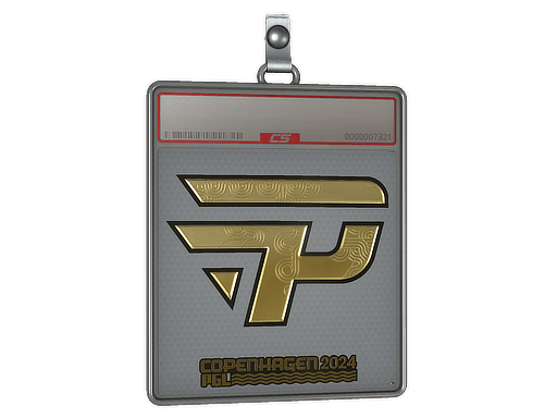 Sticker Slab | paiN Gaming (Gold) | Copenhagen 2024