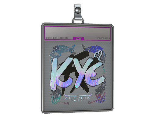Sticker Slab | kye (Holo) | Austin 2025