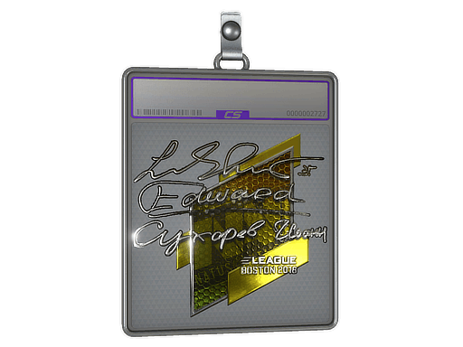 Sticker Slab | Edward (Foil) | Boston 2018