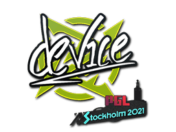 Sticker | device | Stockholm 2021