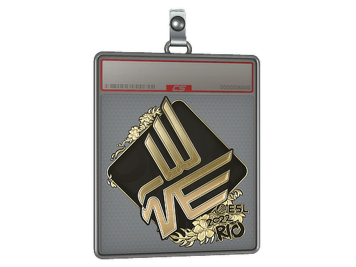 Sticker Slab | Bad News Eagles (Gold) | Rio 2022