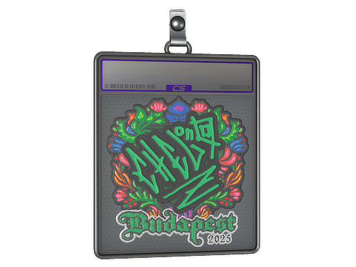 Sticker Slab | chelo (Embroidered) | Budapest 2025