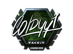 Sticker | COLDYY1 (Foil) | London 2018