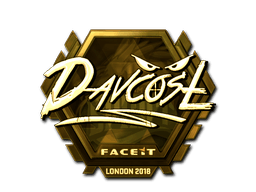 Sticker | DavCost (Gold) | London 2018