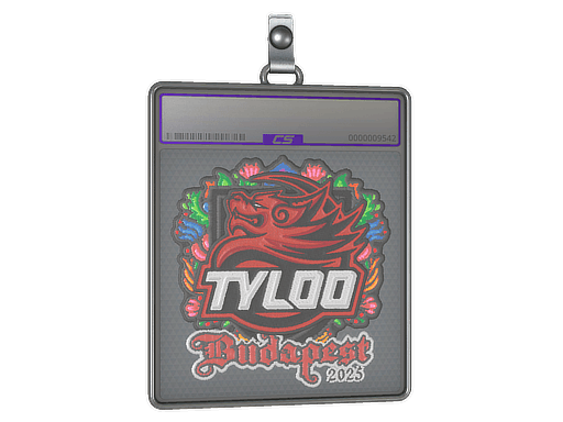 Sticker Slab | TYLOO (Embroidered) | Budapest 2025