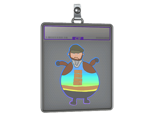 Sticker Slab | Poorly Drawn Balkan (Holo)