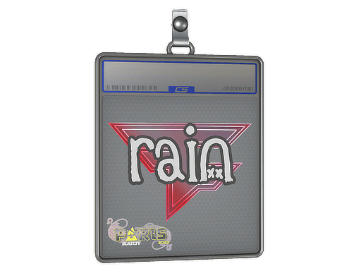 Sticker Slab | rain | Paris 2023