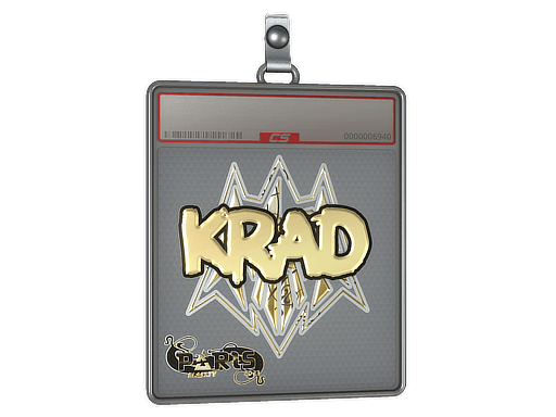Sticker Slab | Krad (Gold) | Paris 2023