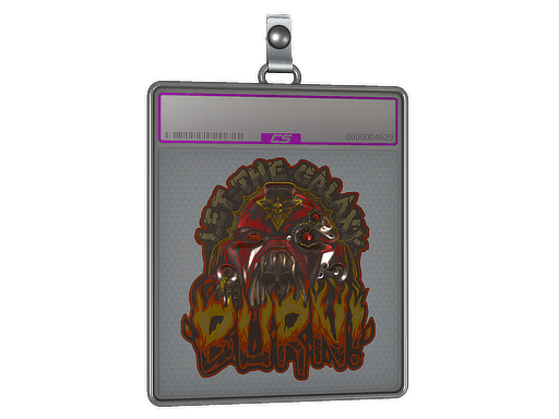 Sticker Slab | Chaos Marine (Foil)