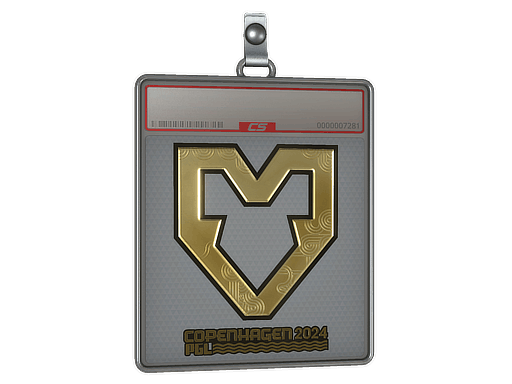 Sticker Slab | MOUZ (Gold) | Copenhagen 2024