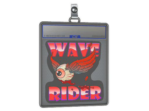 Sticker Slab | Blood Moon Wave Rider