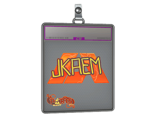 Sticker Slab | jkaem (Holo) | Paris 2023