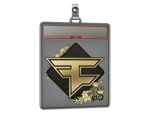 Sticker Slab | FaZe Clan (Gold) | Rio 2022
