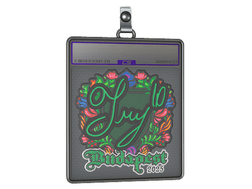 Sticker Slab | TRY (Embroidered) | Budapest 2025