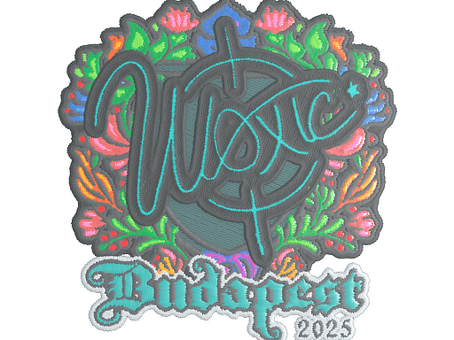 Sticker | woxic (Embroidered) | Budapest 2025
