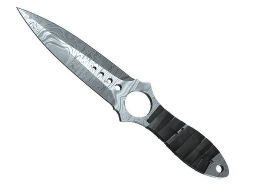 ★ Skeleton Knife | Damascus Steel - Field-Tested