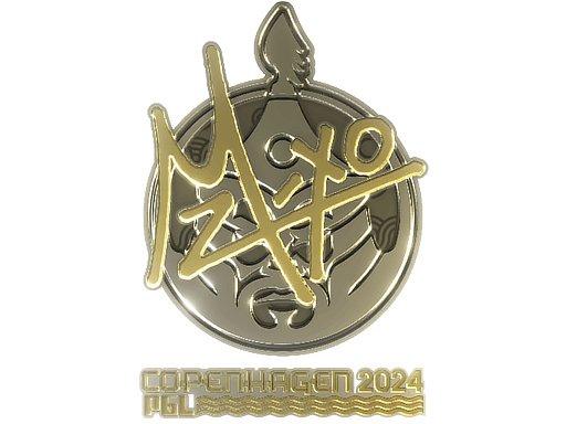 Sticker | mzinho (Gold) | Copenhagen 2024