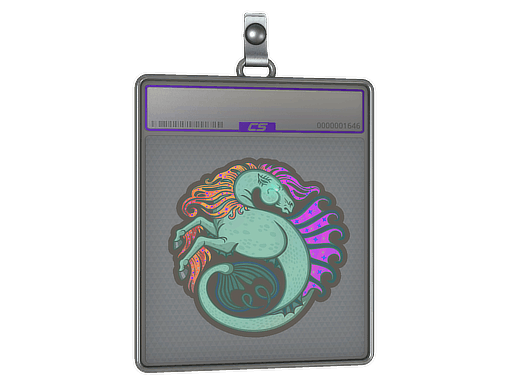 Sticker Slab | Hippocamp (Holo)