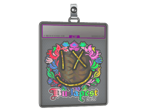 Sticker Slab | lux (Holo) | Budapest 2025