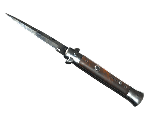 ★ Stiletto Knife | Stained - Field-Tested