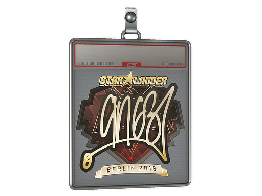 Sticker Slab | ANGE1 (Gold) | Berlin 2019