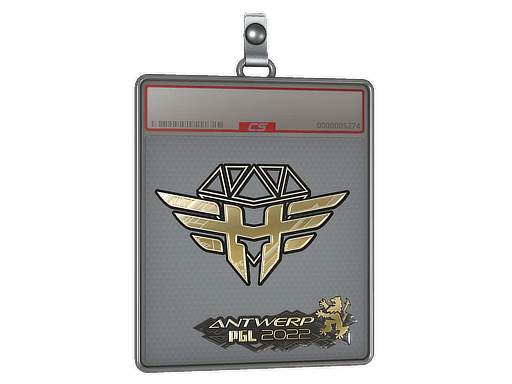 Sticker Slab | Heroic (Gold) | Antwerp 2022