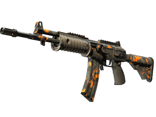 Galil AR | Orange DDPAT - Field-Tested