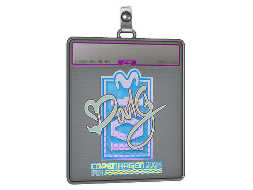 Sticker Slab | dav1g (Holo) | Copenhagen 2024