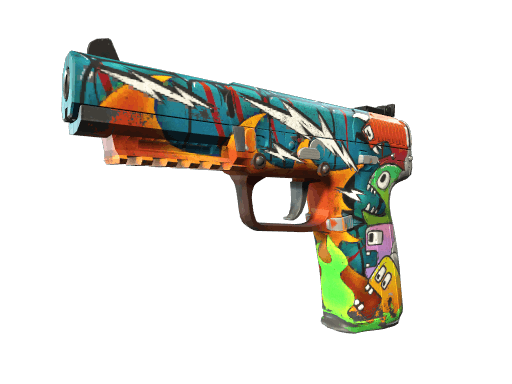 Five-SeveN | Angry Mob - Field-Tested