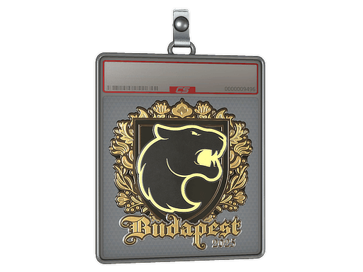 Sticker Slab | FURIA (Gold) | Budapest 2025