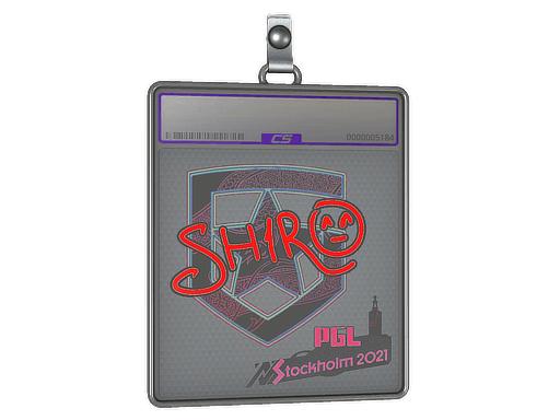 Sticker Slab | sh1ro (Holo) | Stockholm 2021