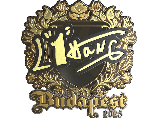 Sticker | L1haNg (Gold) | Budapest 2025