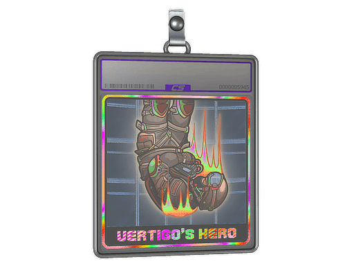 Sticker Slab | Vertigo's Hero (Holo)