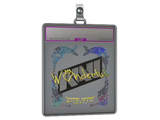 Sticker Slab | w0nderful (Holo) | Austin 2025