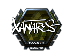 Sticker | XANTARES (Foil) | London 2018