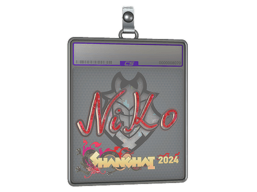 Sticker Slab | NiKo (Glitter) | Shanghai 2024